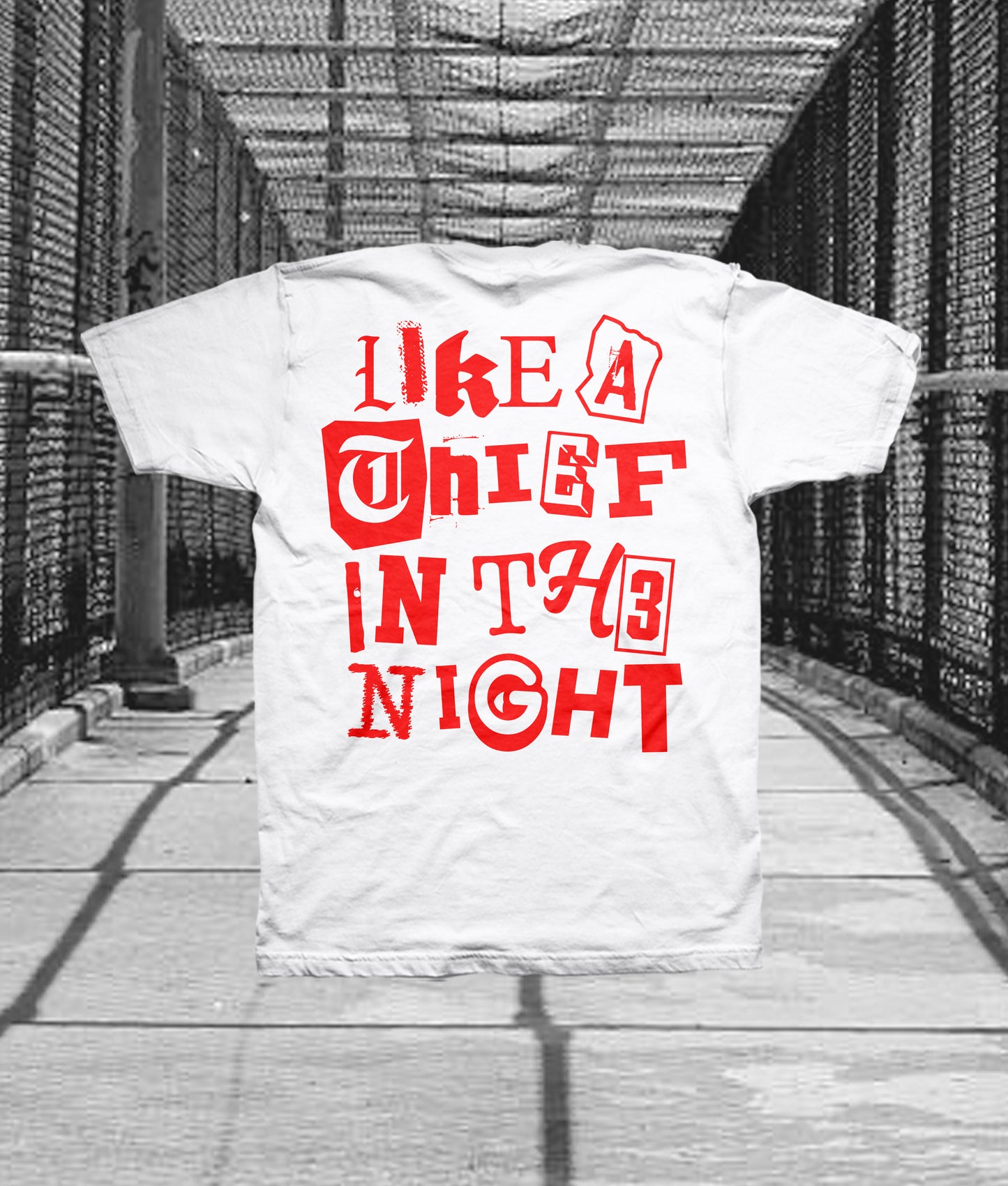 THIEF | white x red