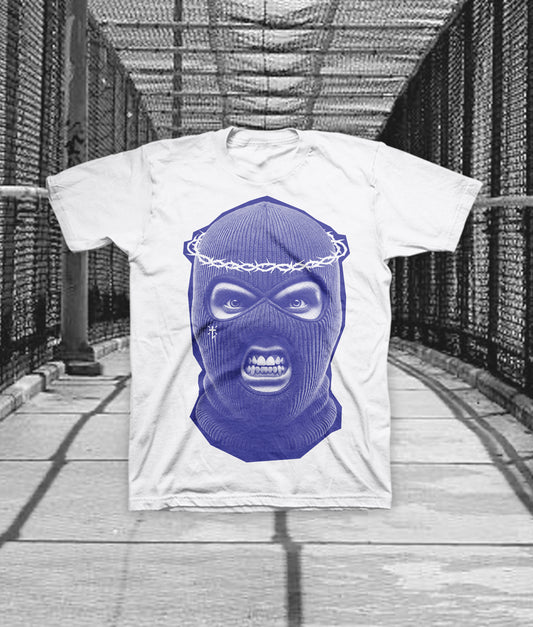 THIEF | white x blue